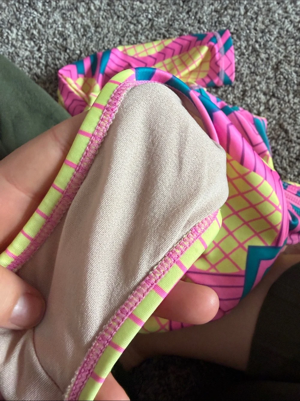 Tea collection pineapple rashguard swim suit size girls 10